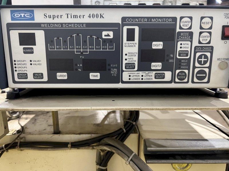 50 KVA OTC MODEL #SL-AJS50-601 SPOT WELDER: STOCK #18735