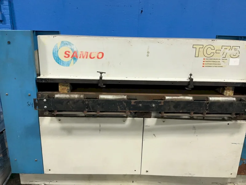 SAMCO 32”X68” TC-75 HYDRAULIC DIE CUTTING PRESS  -  1708