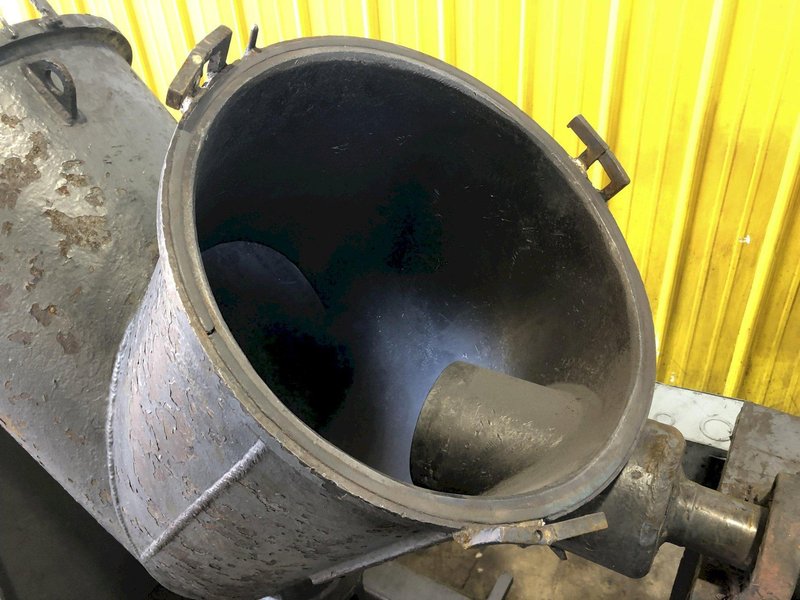 3 CUBIC FEET PATTERSON KELLEY CARBON STEEL POWDER V BLENDER: STOCK #17256