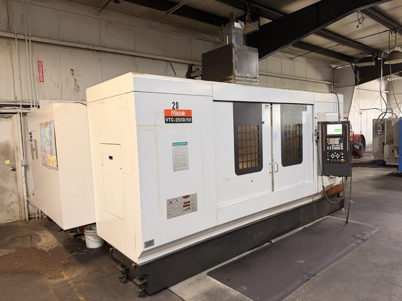 Mazak VTC250D/50 CNC VMC, 2006