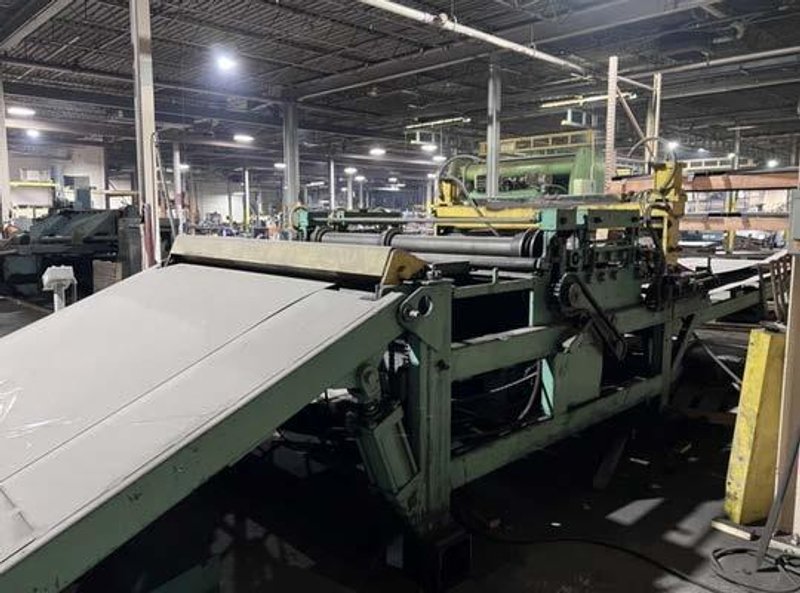 72&quot; x .075&quot; x 20,000# IOWA PRECISION MULTI BLANKING LINE