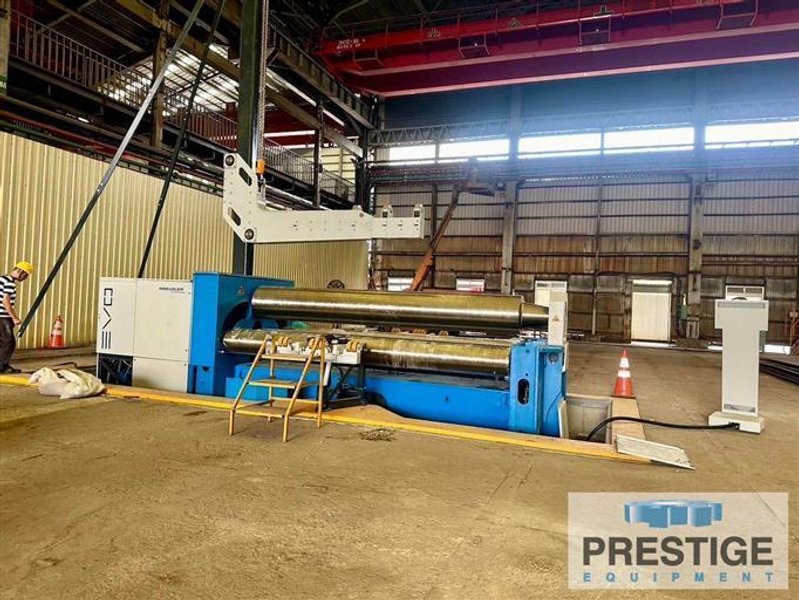 Haeusler EVO 42196 1.49" x 165" 4-Roll Plate Bending Machine