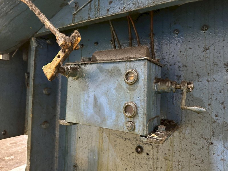 150 TON X 14' CYRIL BATH STURDY BENDER MECHANICAL FLANGED PRESS BRAKE: STOCK #21747