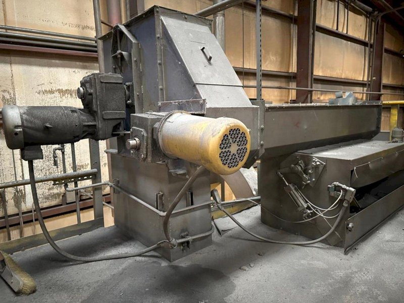 8 WHEEL PANGBORN PASS THROUGH STRUCTURAL SHOT BLAST MACHINE: YOBRO #24717