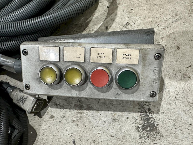 30&quot; x 14 GA DALCOS MODEL #PXN-800 AUTOMATIC COIL HYDRAULIC PUNCHING MACHINE: STOCK #20332