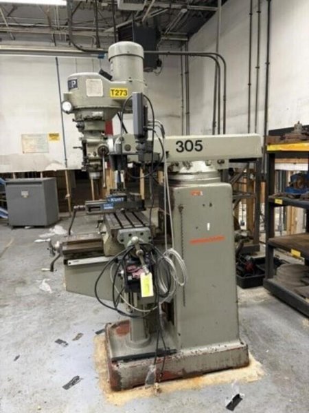 3 HP SHARP VERTICAL MILL: YOBRO #25318