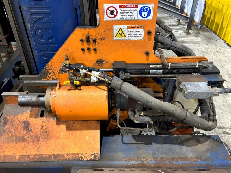 2&quot; X 60&#039; PEDDINGHAUS MODEL #1000/1B OCEAN AVENGER CNC STRUCTURAL BEAM DRILL LINE 2008: YOBRO #23978