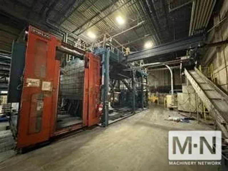 20 LB DUAL HEAD STERLING ACCUMULATOR HEAD BLOW MOLDING MACHINE MFG 1998