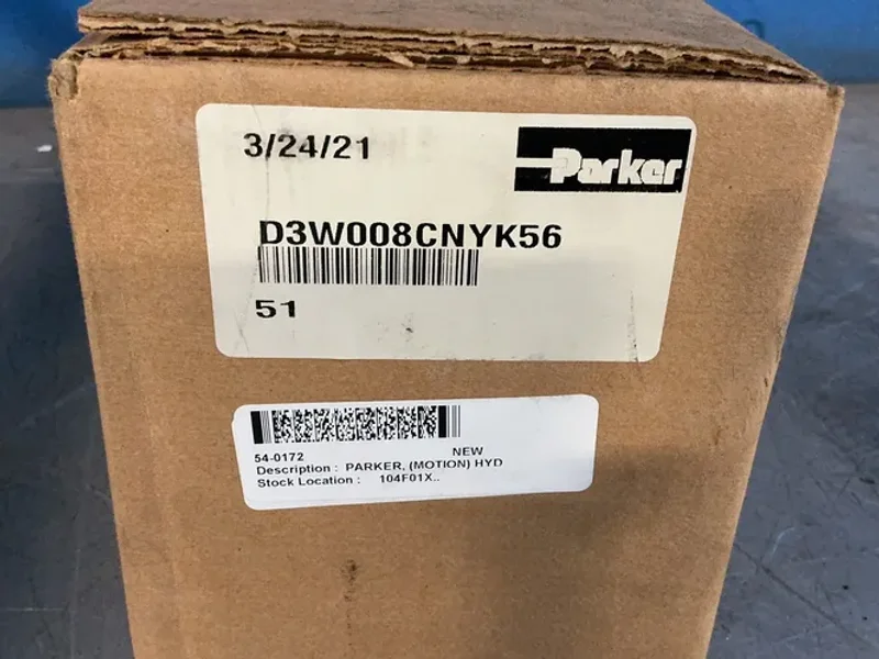 Parker Industrial Hydraulic Valve - D3w008cnyk56