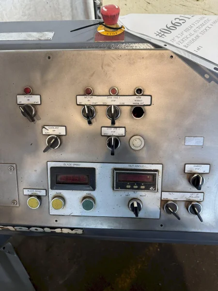 18" X 24" HEM MODEL #VT120HM VERTICAL TILT FRAME BAND SAW: STOCK # 23399