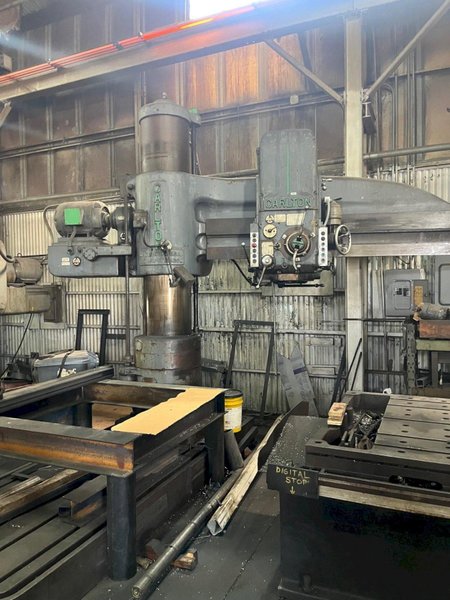 7&#039; X 19&quot; CARLTON MODEL #4A RADIAL ARM DRILL. STOCK # 1005824