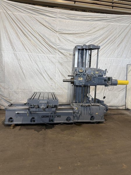 4&quot; GIDDINGS &amp; LEWIS 340-T HORIZONTAL BORING MILL. STOCK # 0668225