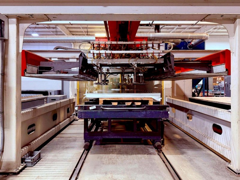 6000 KW BYSTRONIC BYSPRINT FIBER 3015 LASER. STOCK # 0327526