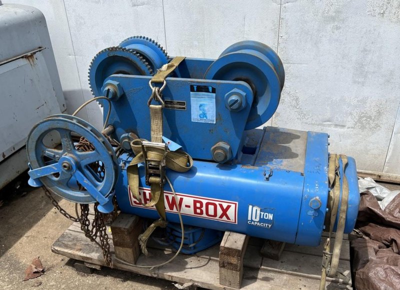 10 TON SHAW BOX ELECTRIC CABLE HOIST: YOBRO #25913