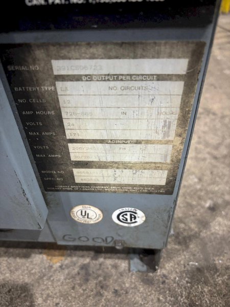 HOBART AC1000 ACCU-CHARGER: YOBRO #24491