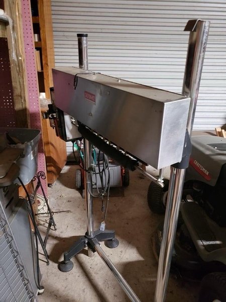 Accutek P25 700 HX Filler with Heated Hose and Iron Gear Pump for Hot Fills