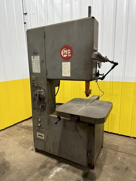24&quot; GROB MODEL 4V-24 VERTICAL BAND SAW: STOCK #18663