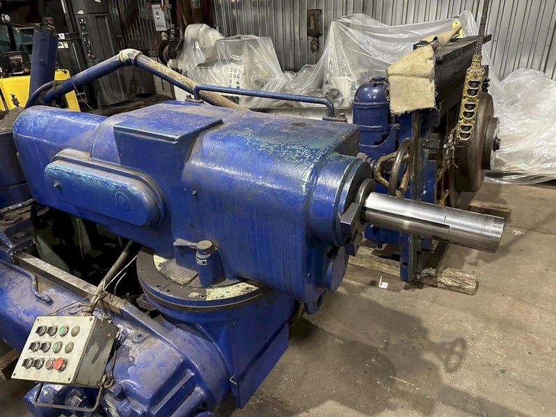 8&#039; x 22&quot; x 5 MT KAUKAUNA MODEL#140U PORTABLE UNIVERSAL RADIAL DRILL: STOCK #19479
