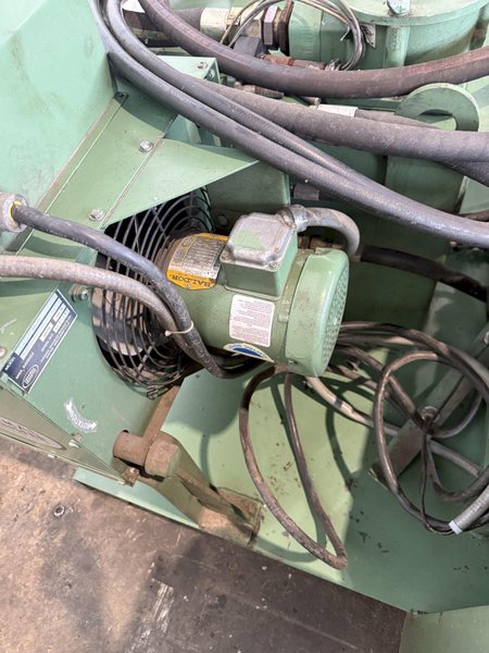 150 TON FRANKLIN MANUFACTURING C FRAME HYDRAULIC WEB PUNCH. STOCK # 0666125