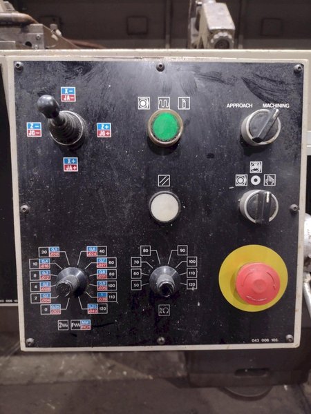 20" X 80" NARDINI MODEL LOGIC 250G CNC FLAT BED LATHE TURNING CENTER, 3.125" HOLE: STOCK #19739