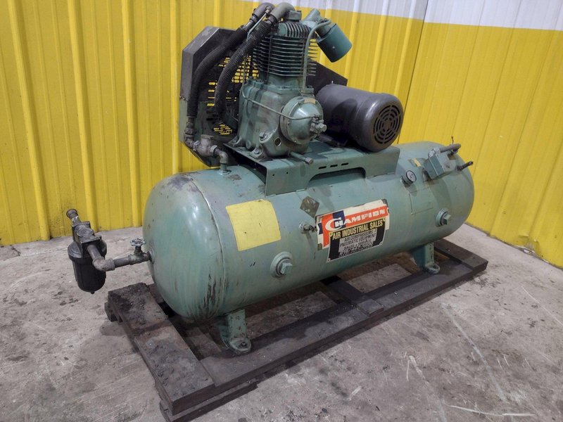 5 HP CHAMPION MODEL #HR5-8 SINGLE STAGE AIR COMPRESSOR: YOBRO #24823