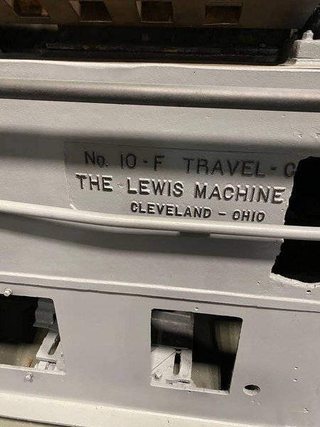 5/8&quot; Lewis Model 10-F Wire Straightening and Cutting Machine (14376)