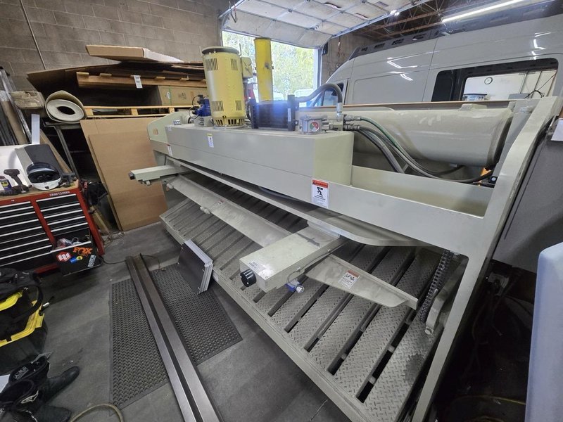 1/4″ x 12′ Accurshear 625012 Shear, 2021 – Backgauge