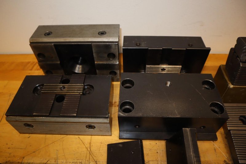 ROHM RKK Series Vise Jaws &amp; Jaw Plates For 160MM &amp; 200MM Vises- Auction Item