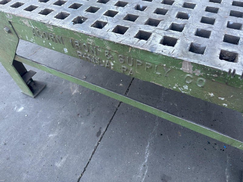 72&quot; X 60&quot; ACORN WELDING TABLE: STOCK #77195