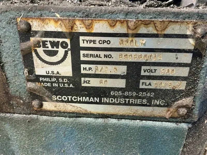 SCOTCHMAN 14” COLD SAW  -  350LT