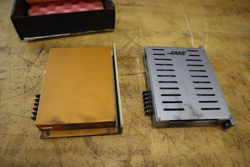 (2) Used Haas Servo Amplifiers - Condition Unkown- Auction Item
