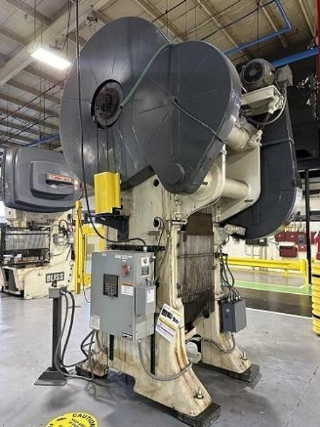 150/110 TON BLISS MODEL #3-3/4-B DOUBLE ACTION TOGGLE PRESS