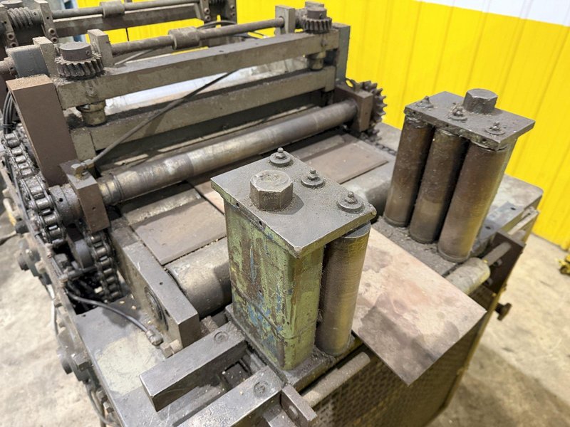 20" X .190" ROWE MODEL #C6-20 MOTORIZED COIL STRIP STRAIGHTENER: YOBRO #24754