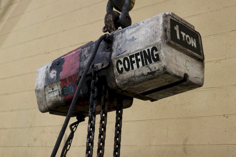 1 TON COFFING HIGH SPEED ELECTRIC CHAIN HOIST: STOCK #73083