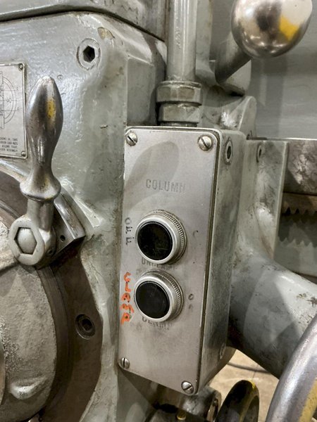 5' X 11" CARLTON MODEL #1A RADIAL ARM DRILL: YOBRO #25176