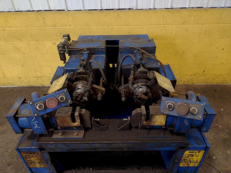 3/4&quot; (2) HEAD ASHLAND MODEL #100 PIPE THREADER WITH  LANDIS LANCO #6T HEADS: STOCK #18210