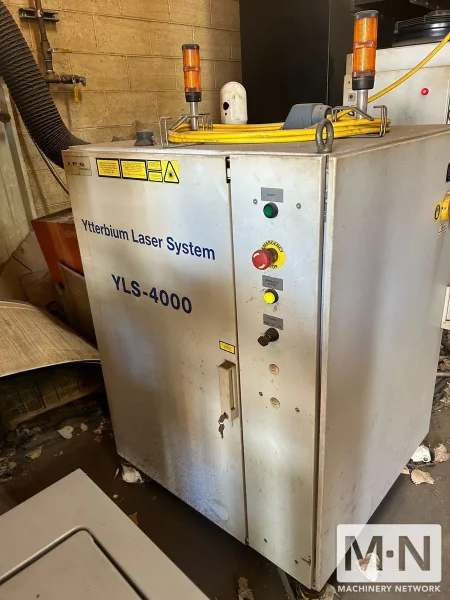 4,000 WATT MAZAK OPTIPLEX 1 FIBER LASER