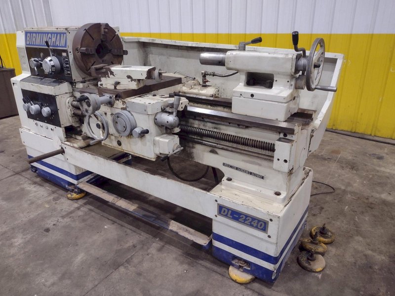 22" X 40" BIRMINGHAM MODEL #DL2240 ENGINE LATHE 2005 : YOBRO #25341