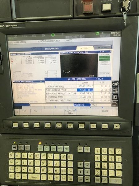 2014 Okuma Genos M560-V CNC Vertical Machining Center For Sale