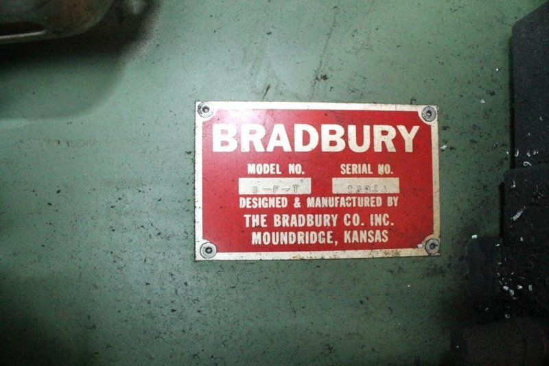 52" BRADBURY SERVO FEED WITH PINCH ROLLS: #64606