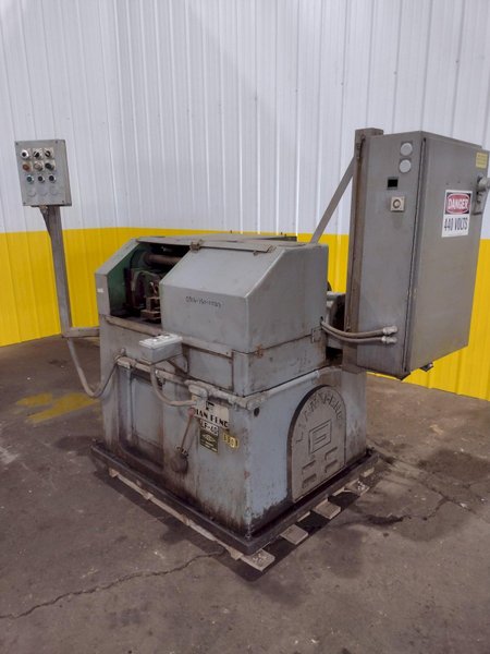 1980 KBC LIAN FENG MODEL #LF-40 2 DIE THREAD ROLLER IN-FEED &amp; THRU-FEED: STOCK #19141