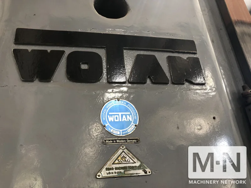 WOTAN B110 Table Type Horizontal Boring Mill