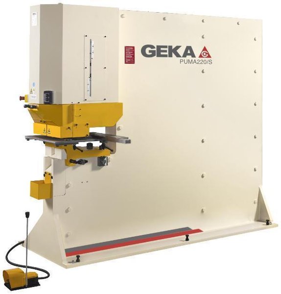 NEW GEKA PUMA 220 HYDRAULIC PUNCHING MACHINE