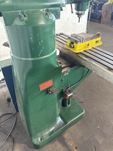 2 HP BRIDGEPORT SERIES 1 VERTICAL MILL. STOCK # 0775125
