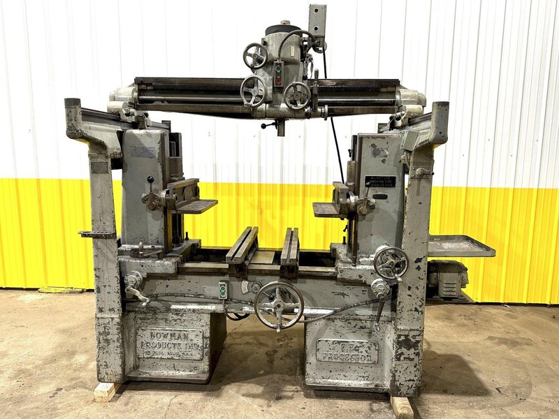 36” X 42” BOWMAN MODEL #DM3-42 DIE SEPERATOR / HANDLER / PROCESSOR WITH WORK HEAD: STOCK #19517