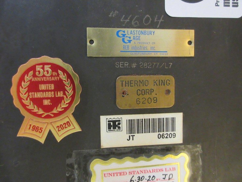 Glastonbury Gage Depth Setting Master Standard 1/2" - 11-1/2"- Auction Item