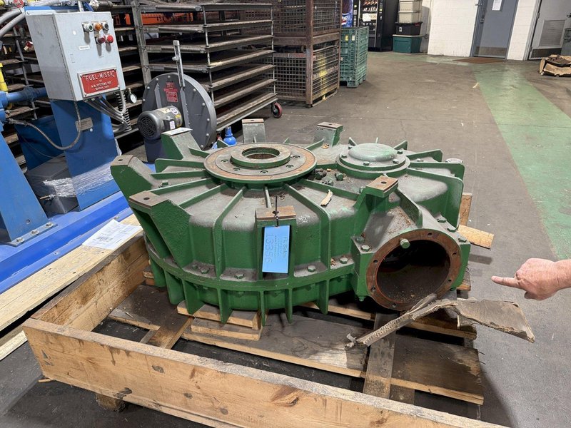 Beardsley and Piper model 64756REP 100b heavy duty gearbox s/n R-2792-206 note: missing input shaft