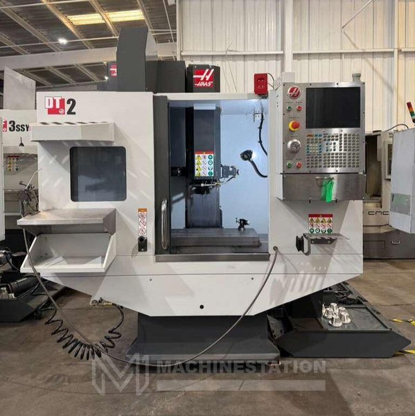 Haas DT-2 CNC Drill Tap Center – 2017 4th Axis Ready, 15,000 RPM, WIPS, HSM Mill