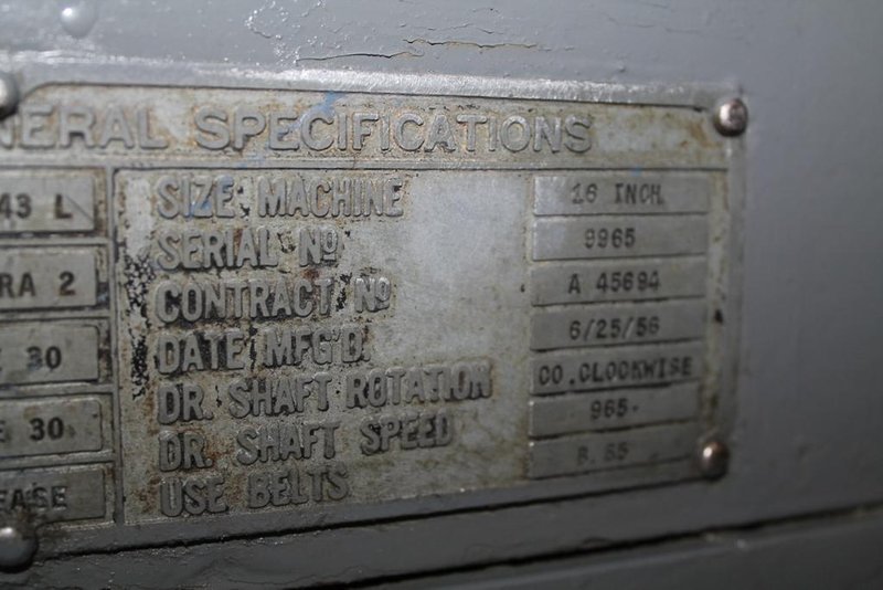 22" X 60" SIDNEY HEAVY DUTY ENGINE LATHE: STOCK #59856