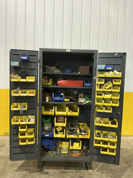 36" X 24" X 79" STRONG HOLD 2-DOOR STORAGE CABINET: YOBRO #25011
